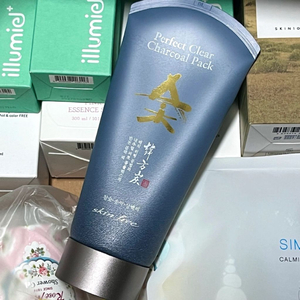 [미사용] 스킨후리 숯 팩 120ml