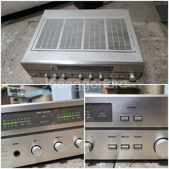 듀얼CV-1450 인티앰프--4