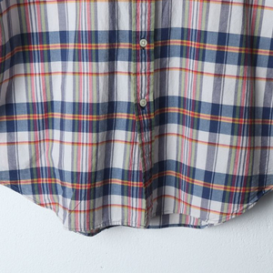 (L-XL) 폴로 랄프로렌 반팔셔츠 남방 체크 포니