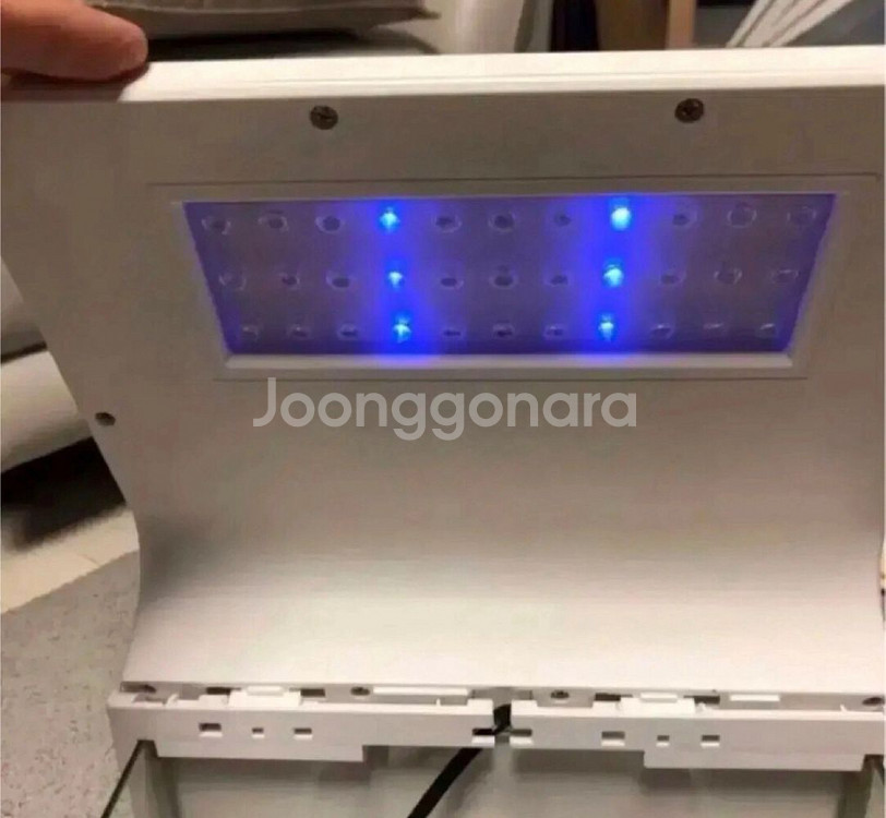 일체형 디자인 자연가습기 어항 수족관 블랙--4