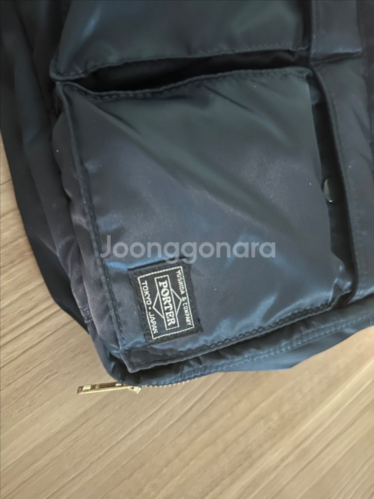 요시다포터 탱커 숄더백 스몰 아이언블루--2