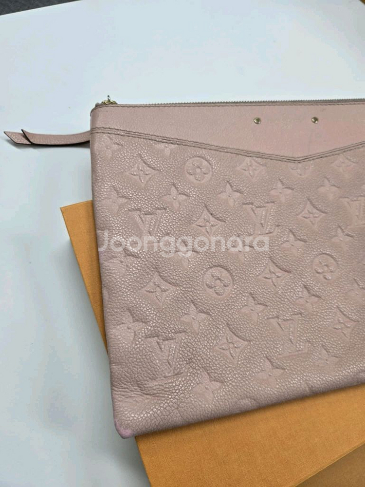 [A급컨디션] 루이비통 앙프렝뜨 데일리 클러치백--3