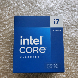 인텔 i7-14700K 정품 미개봉 판매