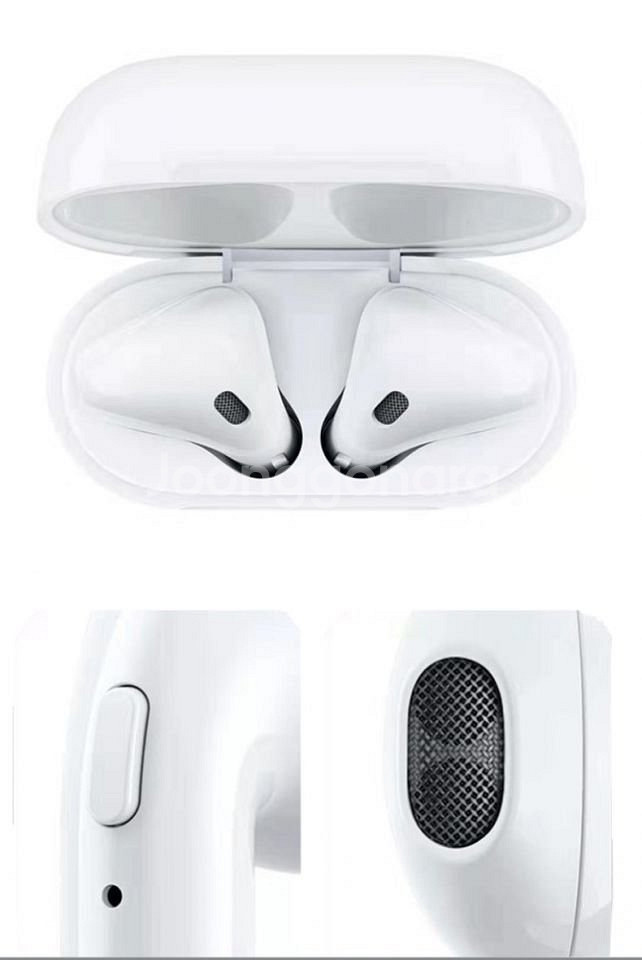 새 흰색 5.0 무선 블루투스 이어폰 노이즈 캔슬링--3