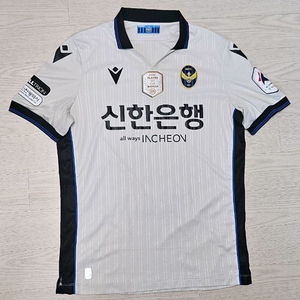인천유나이티드 어웨이 유니폼 m사이즈 무고사 마킹