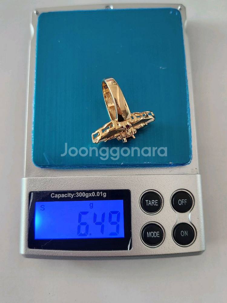 14K 화려하고 존재감있는 반지--5