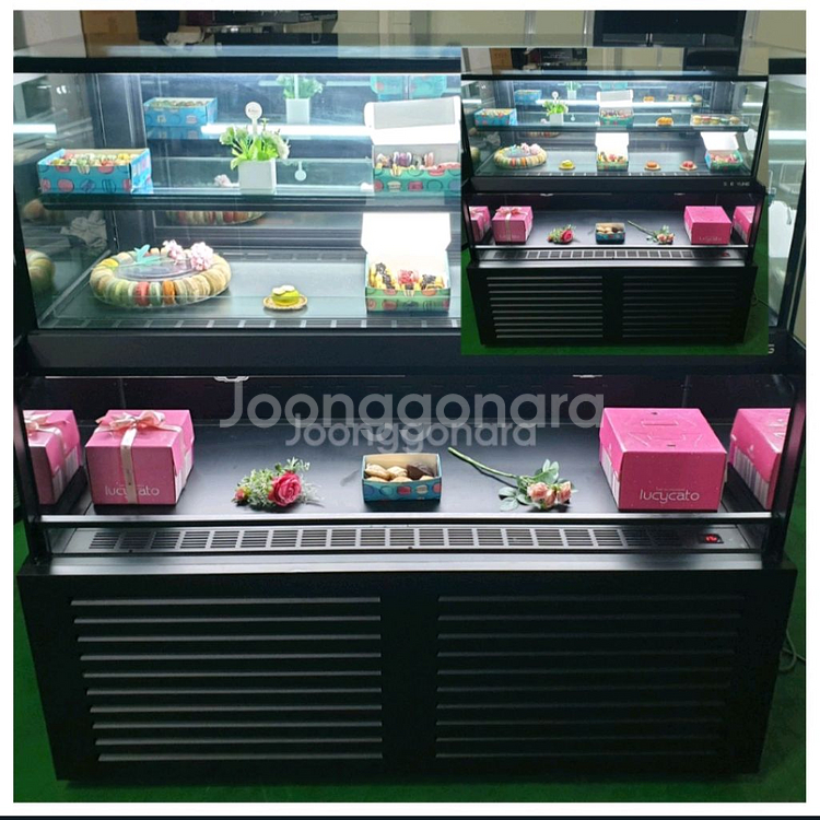 카페용 명품 콤비 케잌 디저트 베이커리 냉장 쇼케이스--0