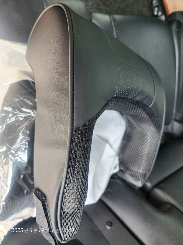 엔칸타 차량용 목쿠션 2개(블랙) 새상품(사진추가)--2