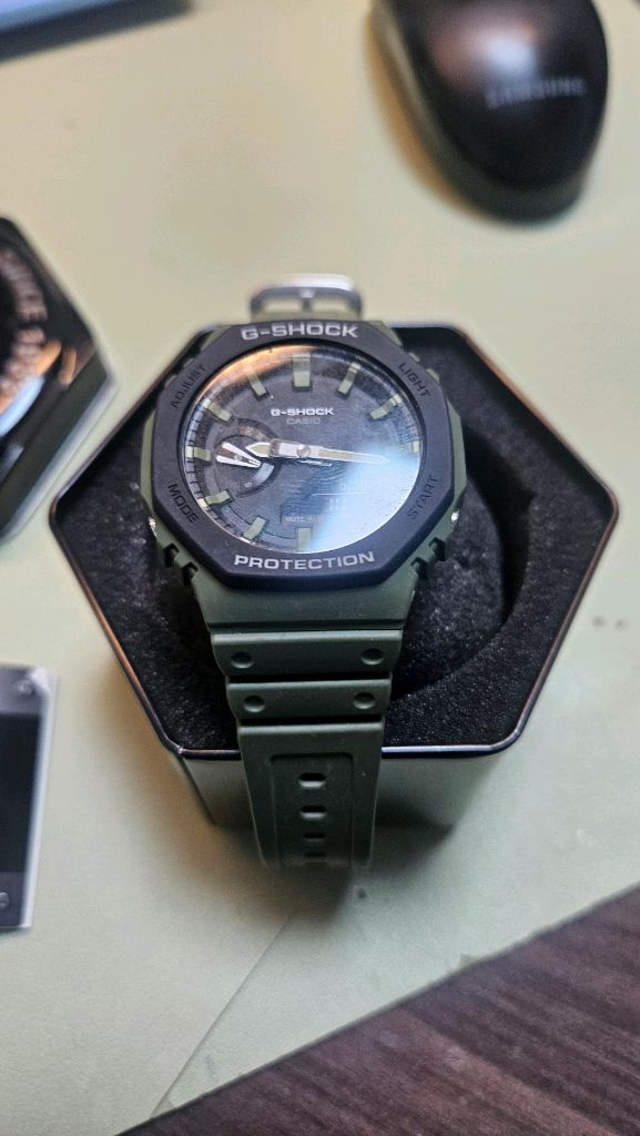 지샥 GA2100 스틸케이스--3