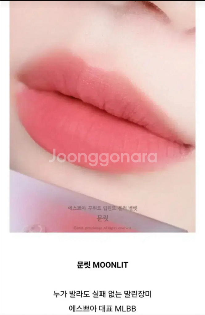 에스쁘아 꾸뛰르 립틴트 문릿--0