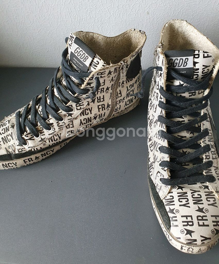 골든구스 프란시 하이 42)정품--2