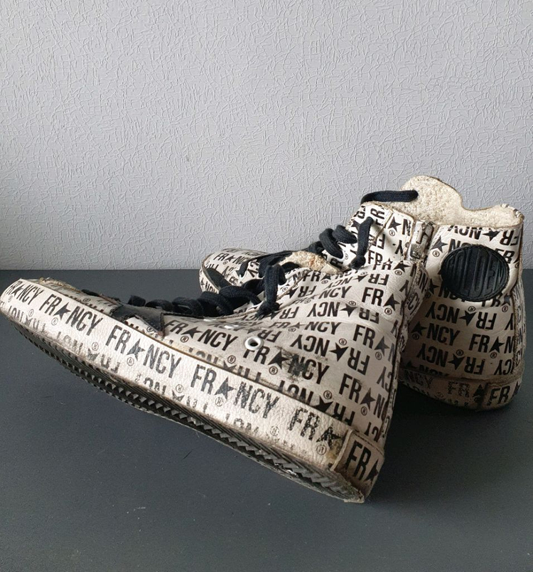 골든구스 프란시 하이 42)정품--3