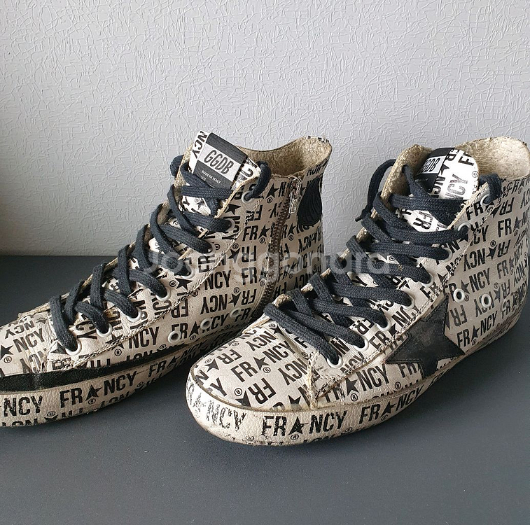 골든구스 프란시 하이 42)정품--4