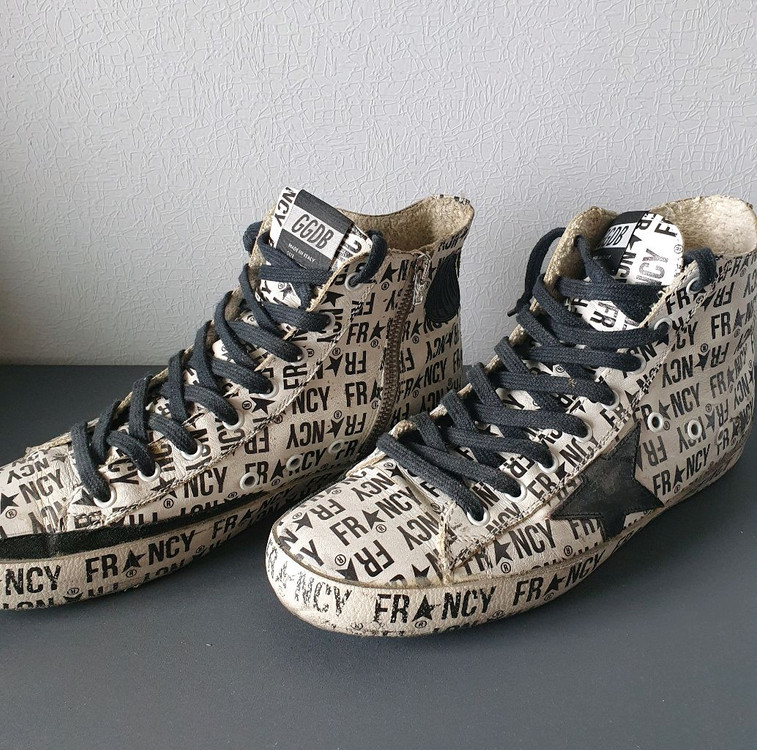 골든구스 프란시 하이 42)정품--4