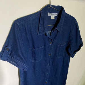 L-XL)JONES JEANS 청 원피스 데님