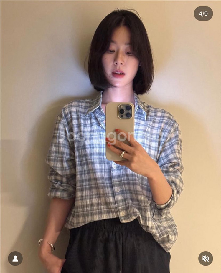 앤니즈 체크 셔츠(이주미님 셔츠)--0