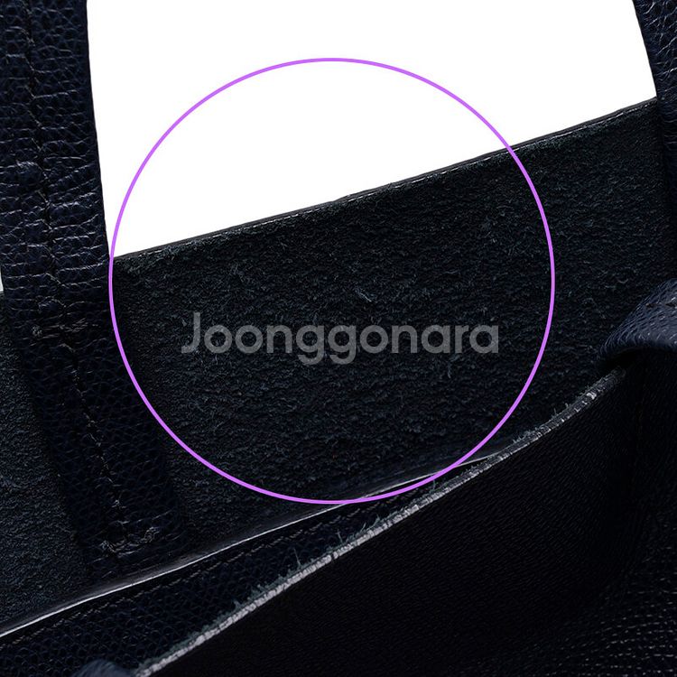 셀린느 블랙 레드 카바스 스몰 토트백--5