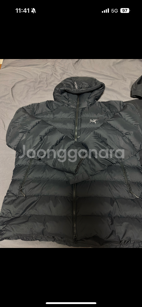 아크테릭스 토륨 후디블랙 XL--0