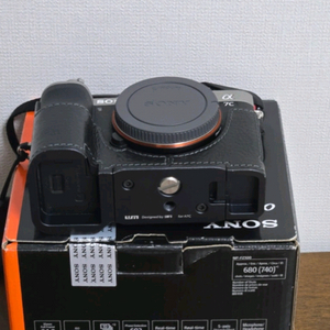 소니 a7c 실버 카메라