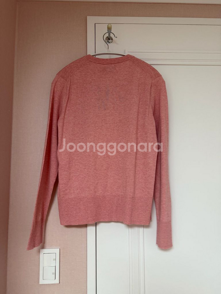 폴로 랄프로렌 피마 코튼 가디건핑크 m--1