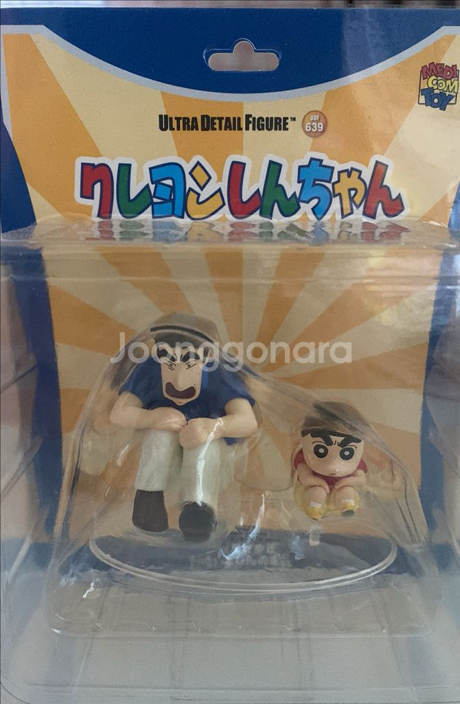 짱구 3탄 엉덩이 무빙 짱구&신형만 피규어--0