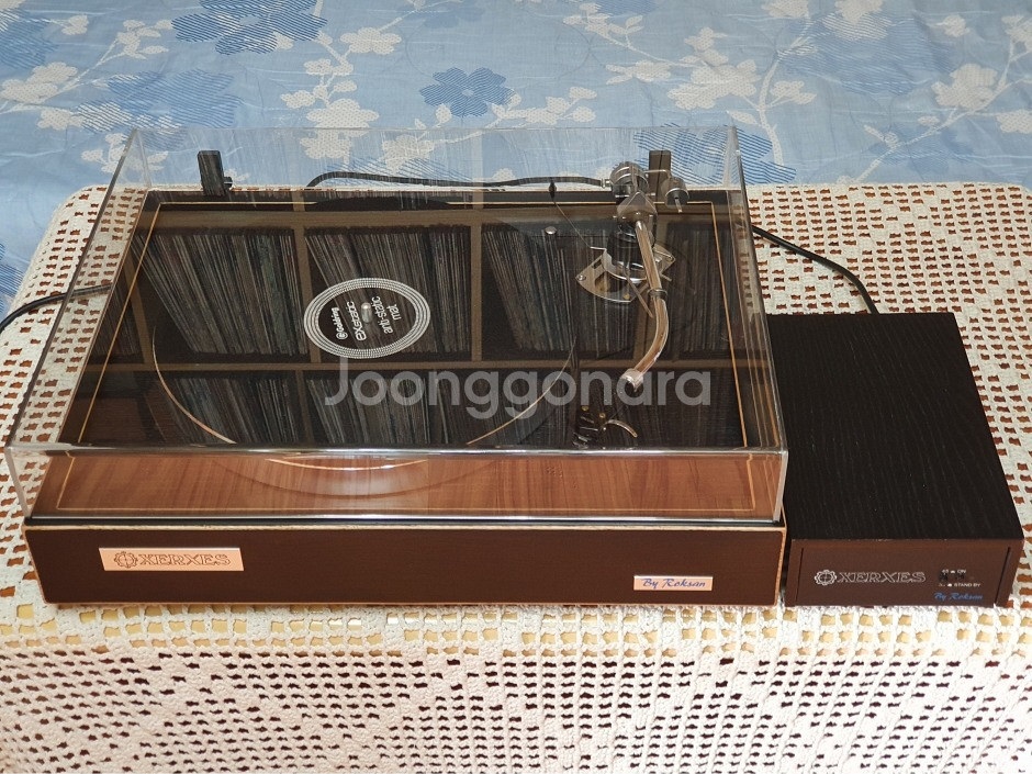 영제 록산 적시스 턴테이블 SME3010R+V15VMR--0