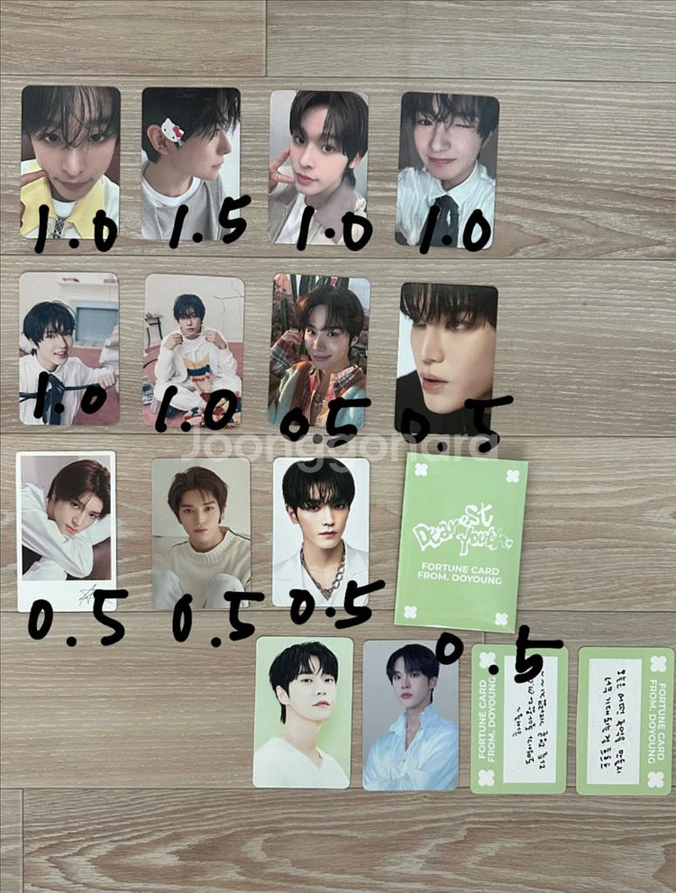 엔위시 유우시 리쿠 사쿠야 엔시티127 포카 양도--0