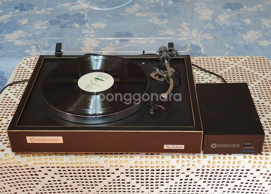 영제 록산 적시스 턴테이블 SME3010R+V15VMR--2