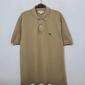 (XL) 라코스테 반팔 카라티 베이지 PK 폴로 티셔츠