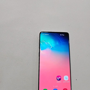 갤럭시 S10 화이트 LTE 무잔상