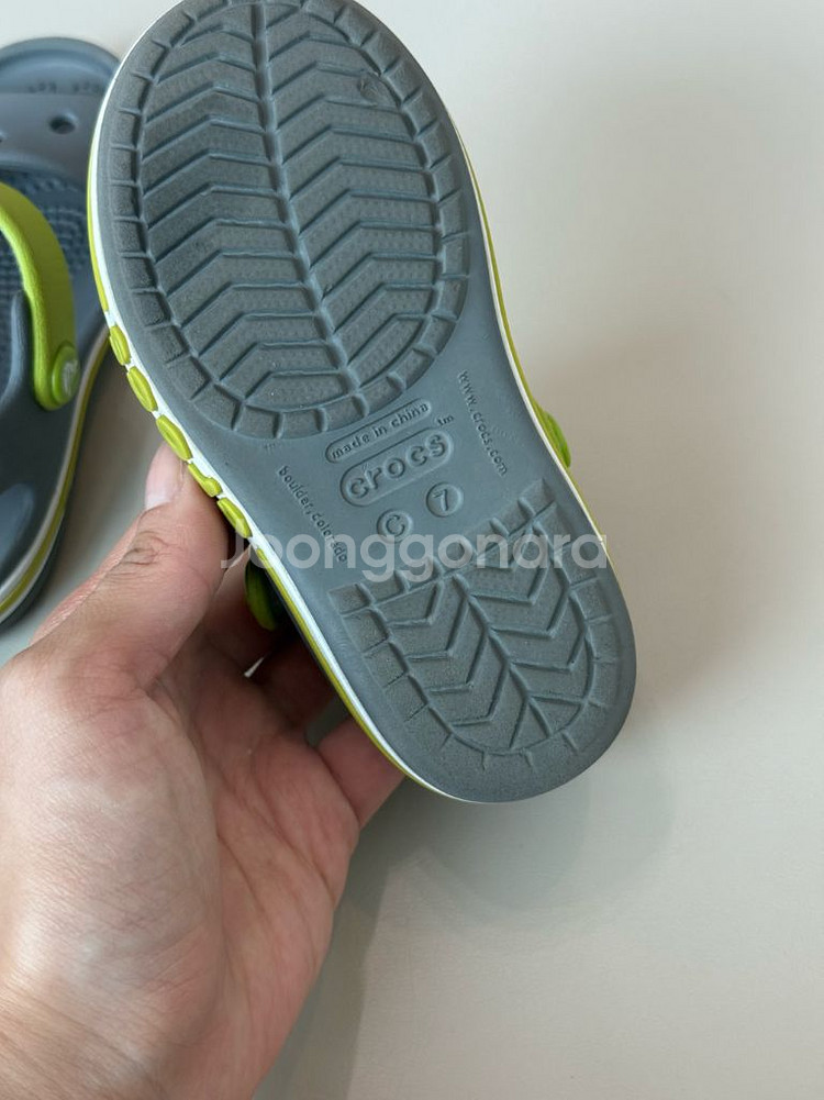 크록스 토들러 샌들 C7 140mm--3
