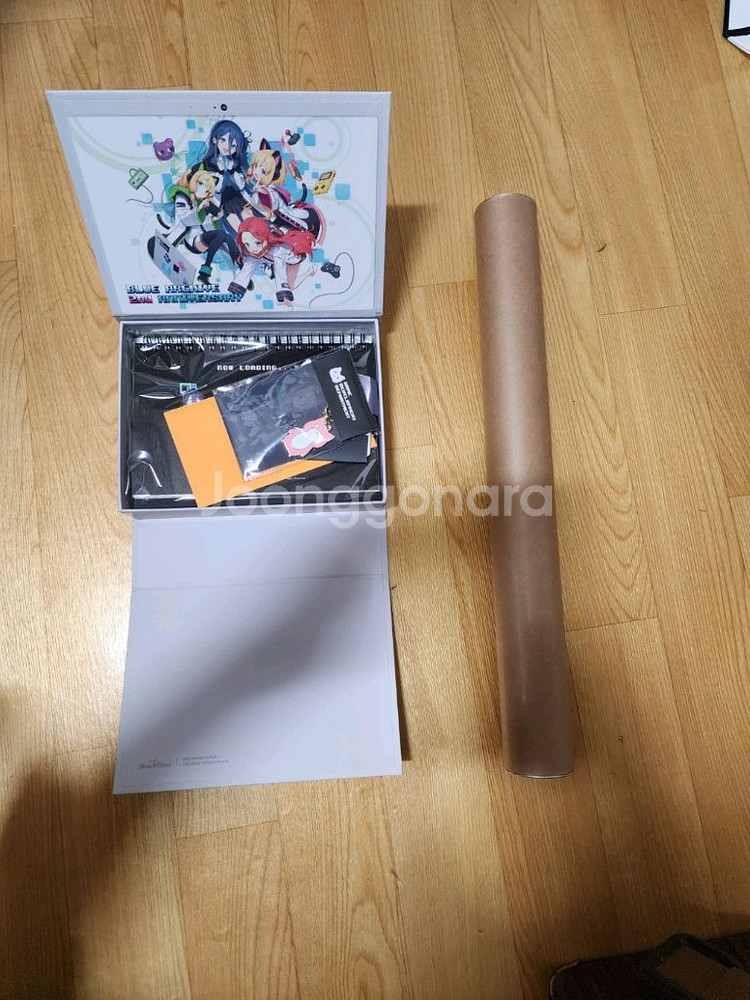 블루아카이브 2주년ost+특전포스터(가구쿠폰제외)--1