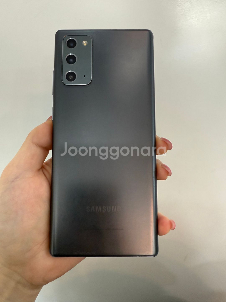 갤럭시노트20 256GB 그레이 /Y877--0