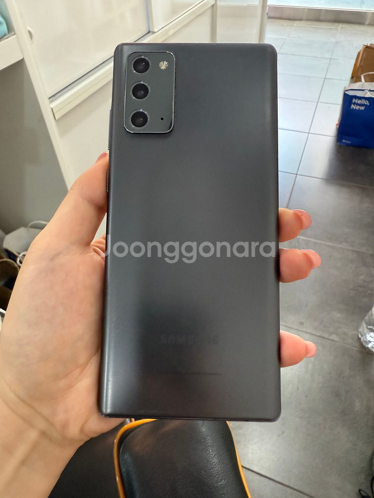 갤럭시노트20 256GB 그레이 /Y877--5