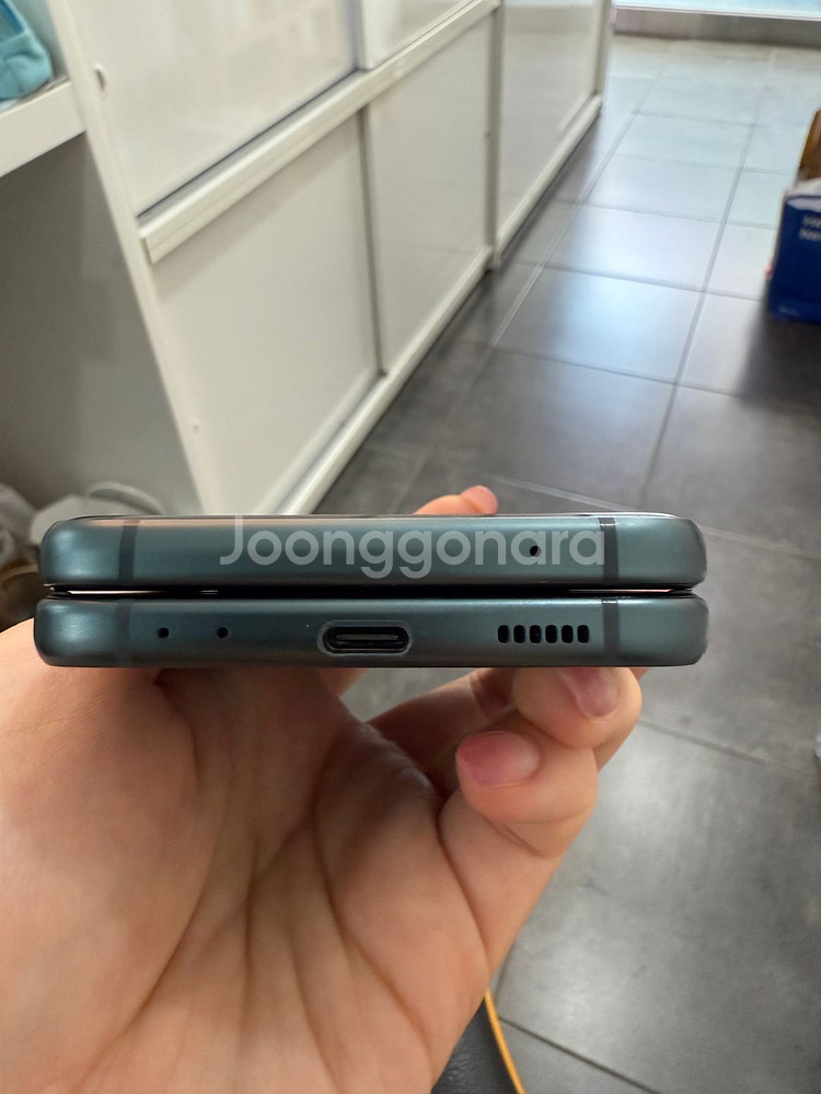 갤럭시Z플립3 256GB 그린 /Y878--4