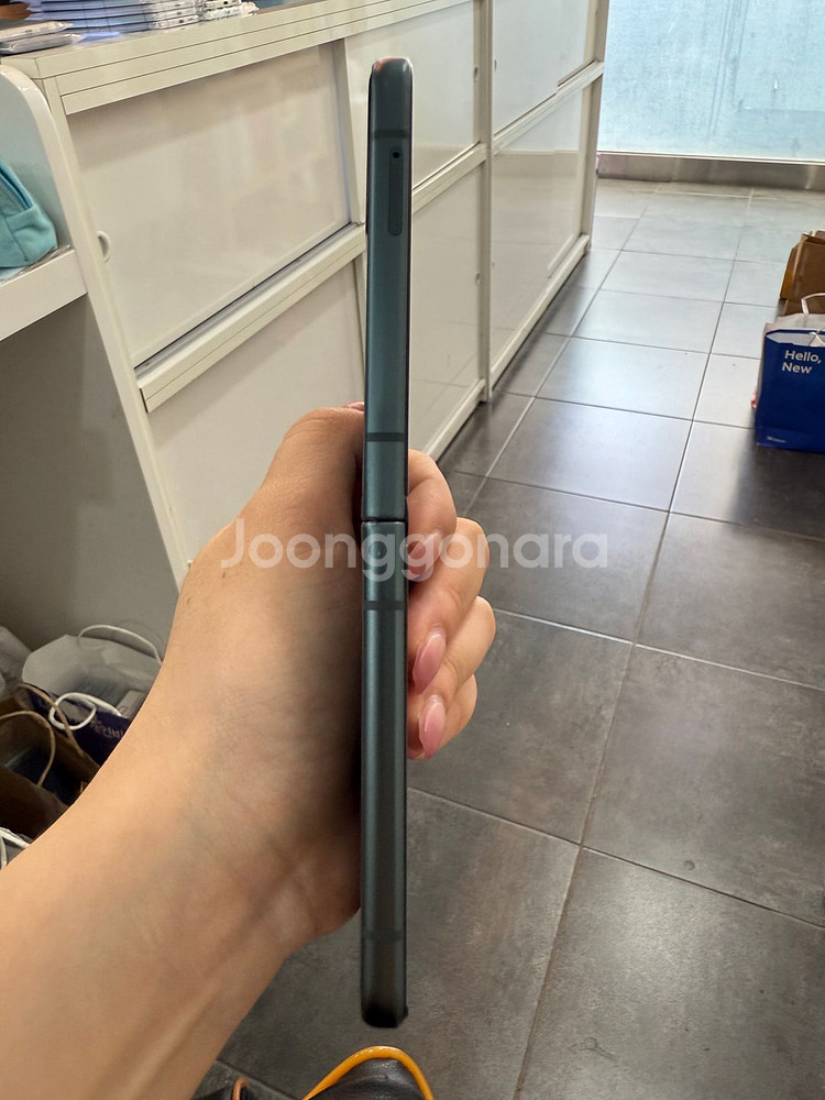 갤럭시Z플립3 256GB 그린 /Y878--0