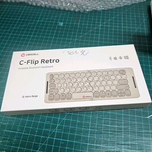 (무료배송)Crocell C-Flip Retro 키보드