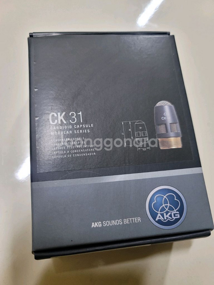 AKG CK31 정품 마이크 (미사용)--0