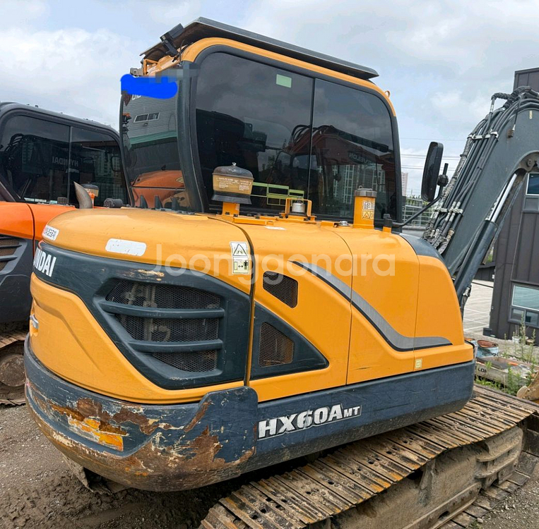 현대 HX60MT 21년식 회전링크. 집게장착--2