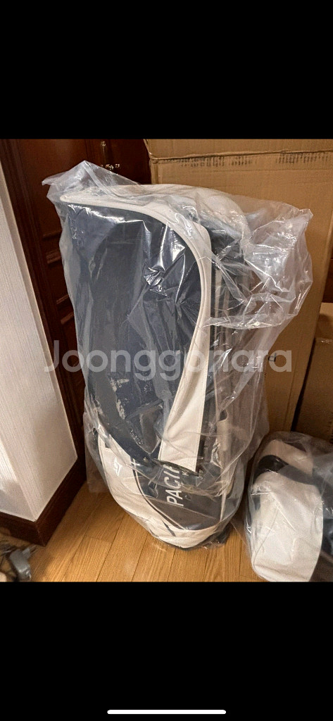 퍼시픽링크스 보스턴백,스텐드 골프가방 네이비 새상품--3
