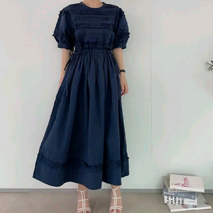 수입 퍼프 롱원피스 파티수 바이씨니 11am 라밤바룸