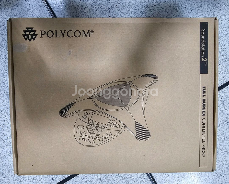 (미사용 신품) 컨퍼런스콜 폴리컴 사운드스테이션 2--0