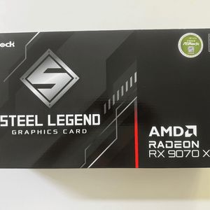[미개봉]ASRock 라데온 RX9070XT 스틸레전드