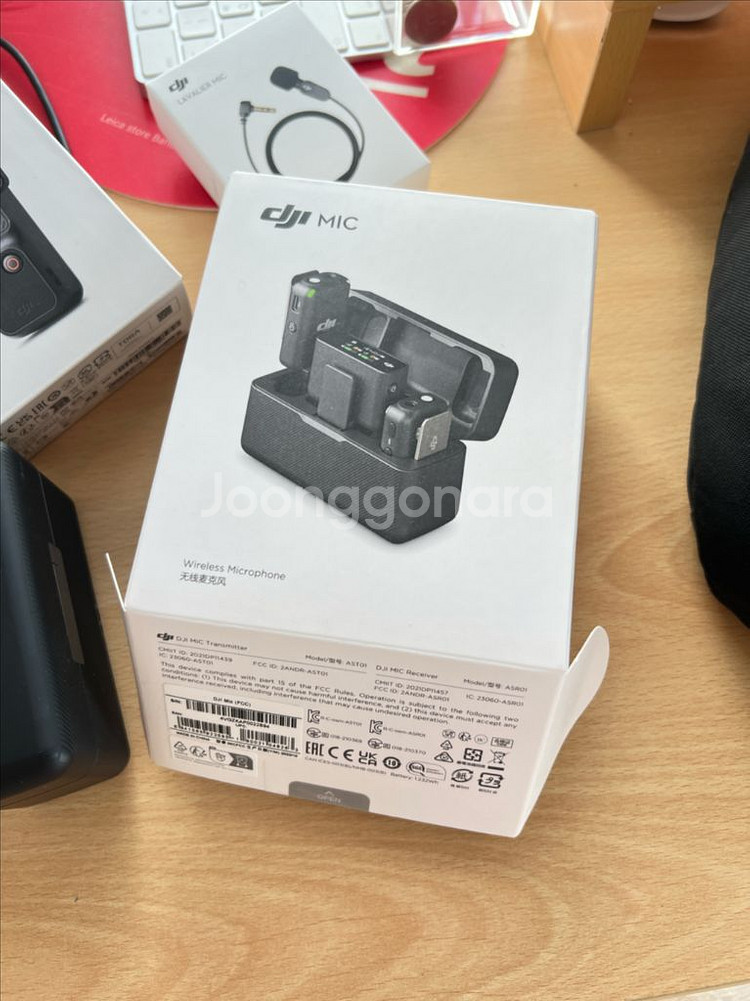 dji 무선 마이크 1세대 새것같은 풀박 단돈 14!!--3