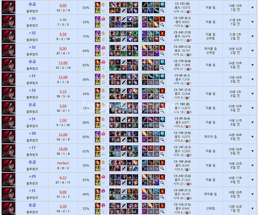 롤 개인기사 최저가 대리 듀오 문의--3