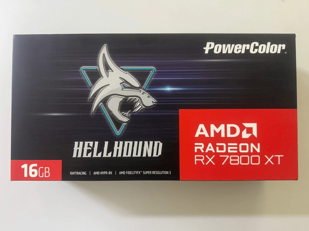 (미개봉) PowerColor 라데온 RX7800XT - 안심되는 중고거래