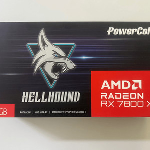 (미개봉) PowerColor 라데온 RX7800XT