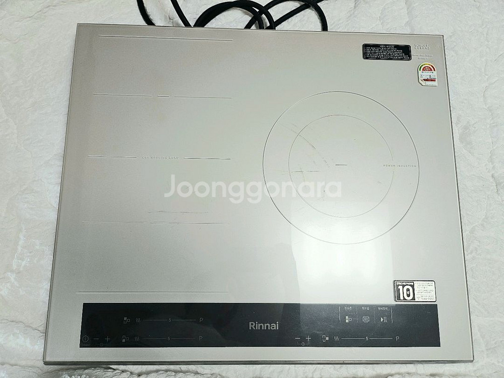 린나이 3구 인덕션 전기레인지 RBI-S3620ABO--0