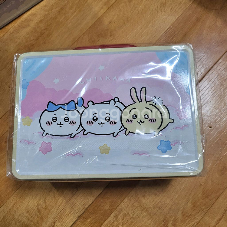 먼작귀 하치와레.치이카와 틴케이스가방 미사용 6세트일괄--2