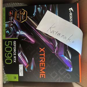 기가바이트 RTX 5090 워터포스 WB